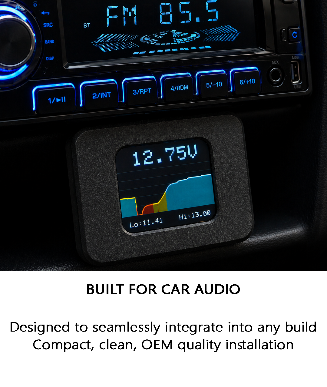 VoltGuard Car Audio Voltmeter